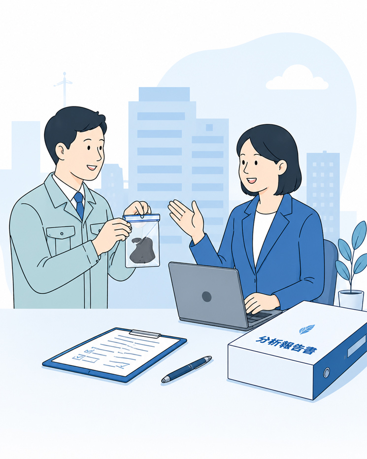 アスベスト調査のイメージ